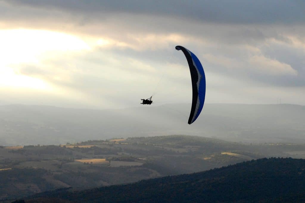 voltige parapente millau